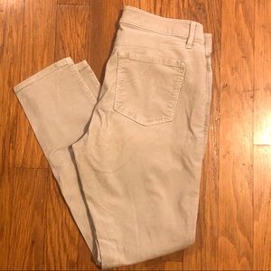 Ann Taylor LOFT Curvy Skinny Corduroy Pants